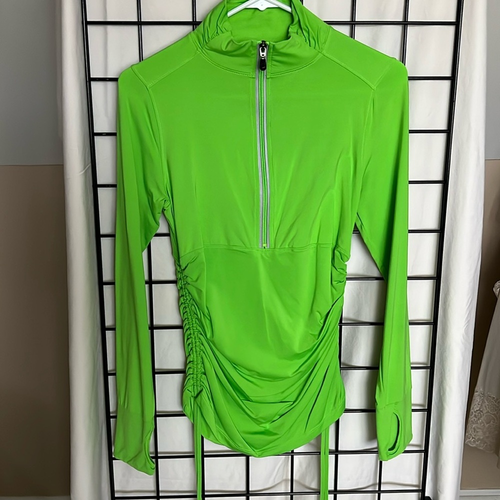 Kyodan Lime Green 1/4 Zip Small
